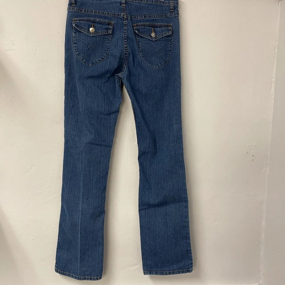 RY Diversa‎ Jeans Womens Straight Leg stretch Blue Jeans Size 10 - Picture 5 of 9